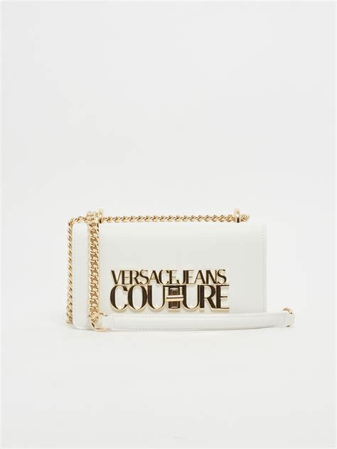 versace couture borsa bianca|versace jeans couture.